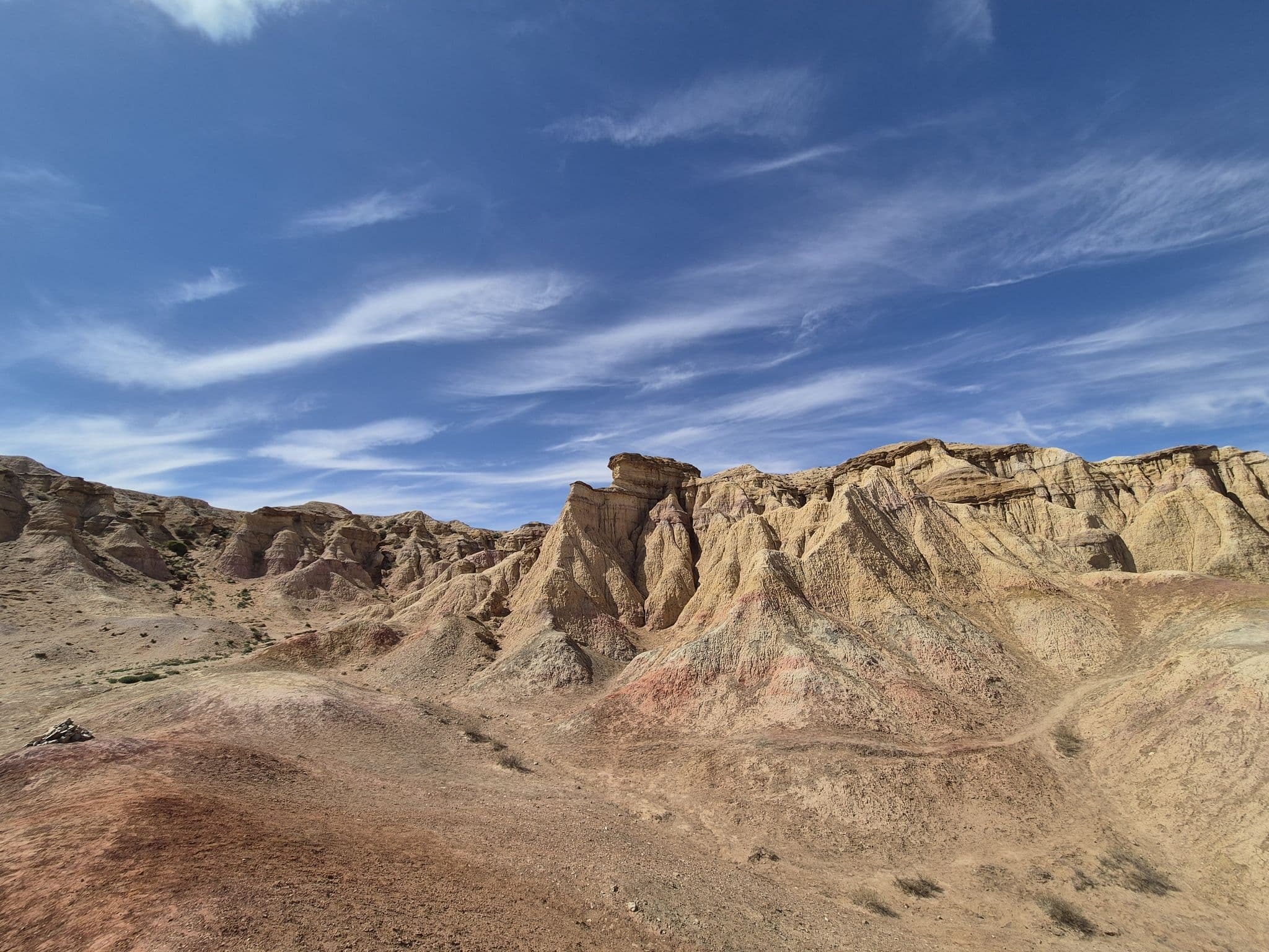 The badlands of Tsagaan Suvarga